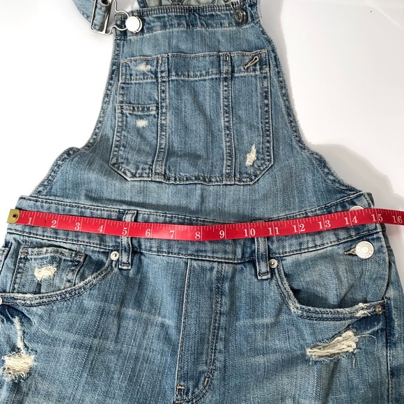 Garage Jeans Garage Denim Distressed Overalls New Size Xs Poshmark